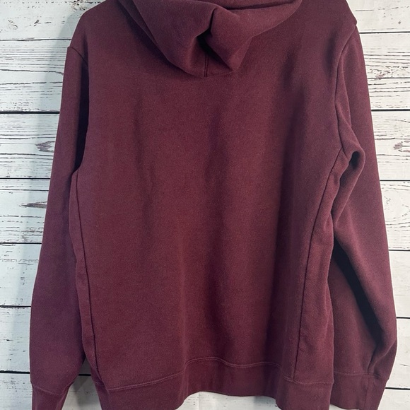 Patagonia Burgundy Hoodie with Logo - Picture 3 of 7